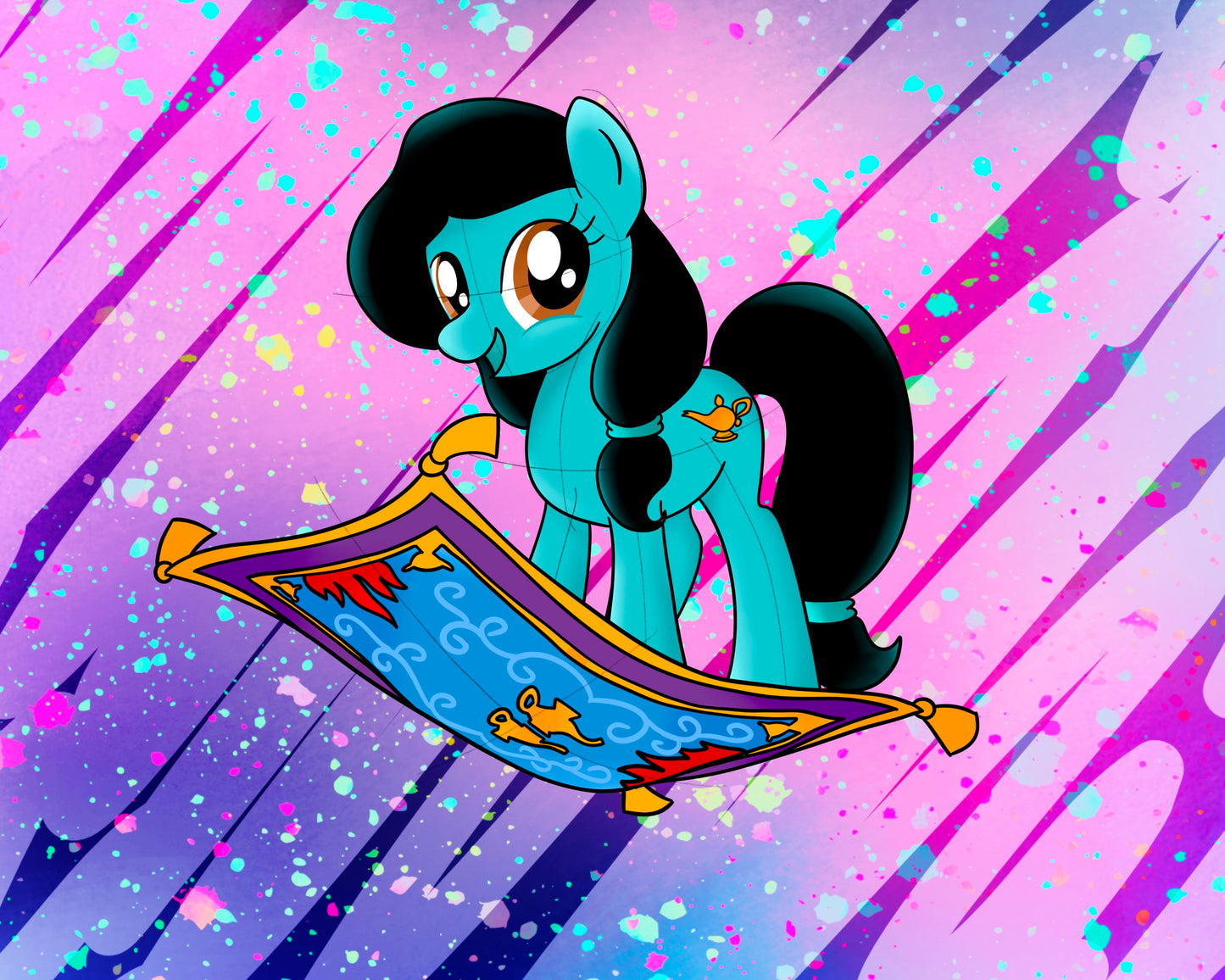 Agrabah Princess Pony Panel
