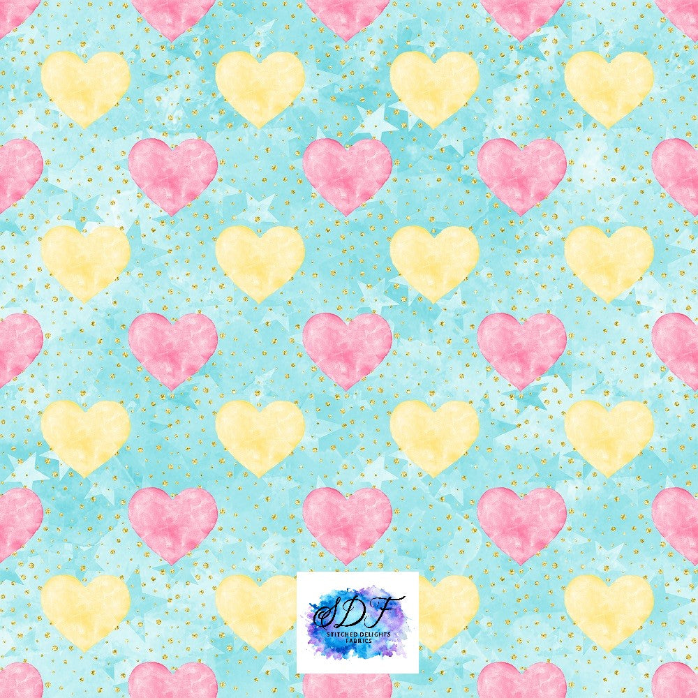 Pastel Hearts