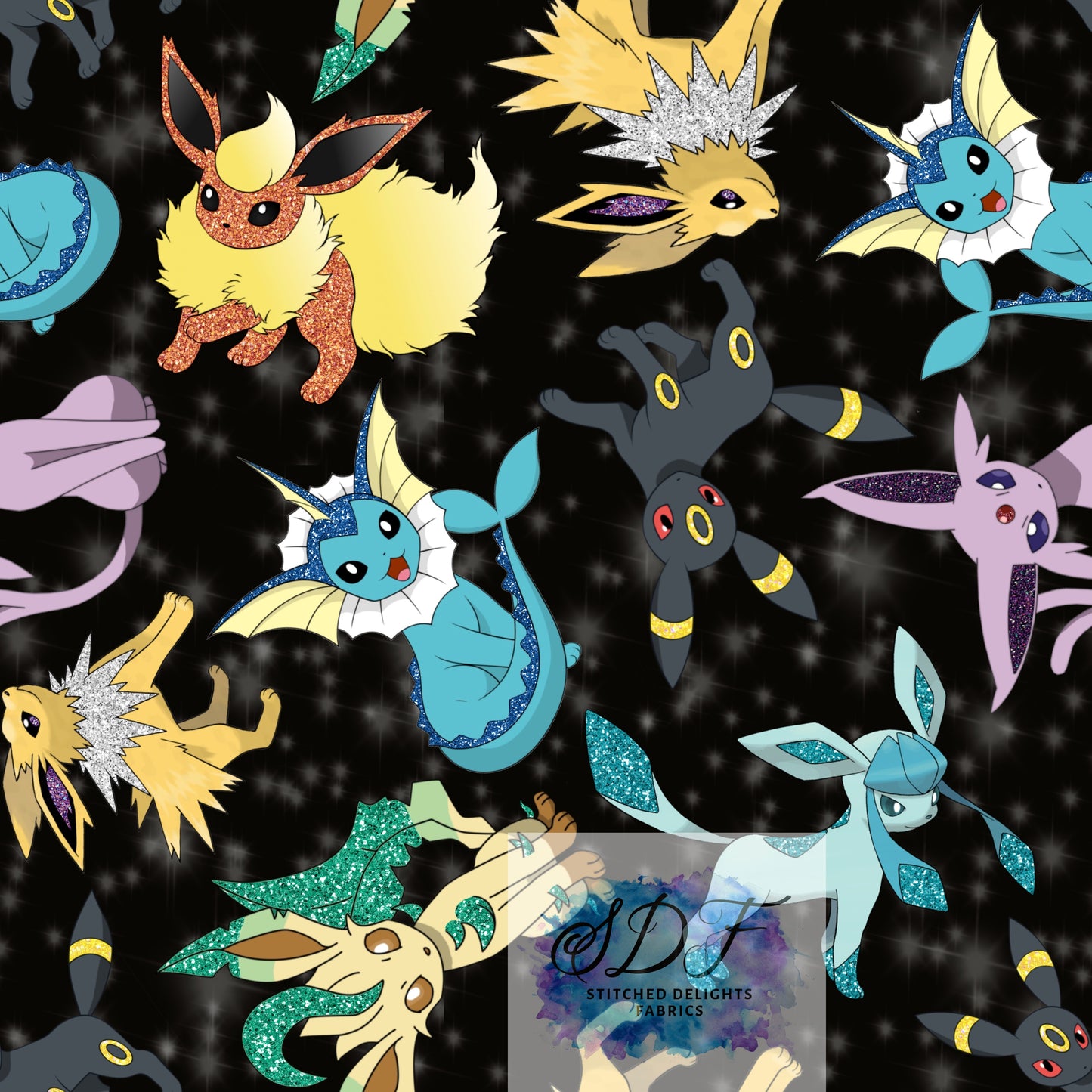 Glitter Eeveelutions