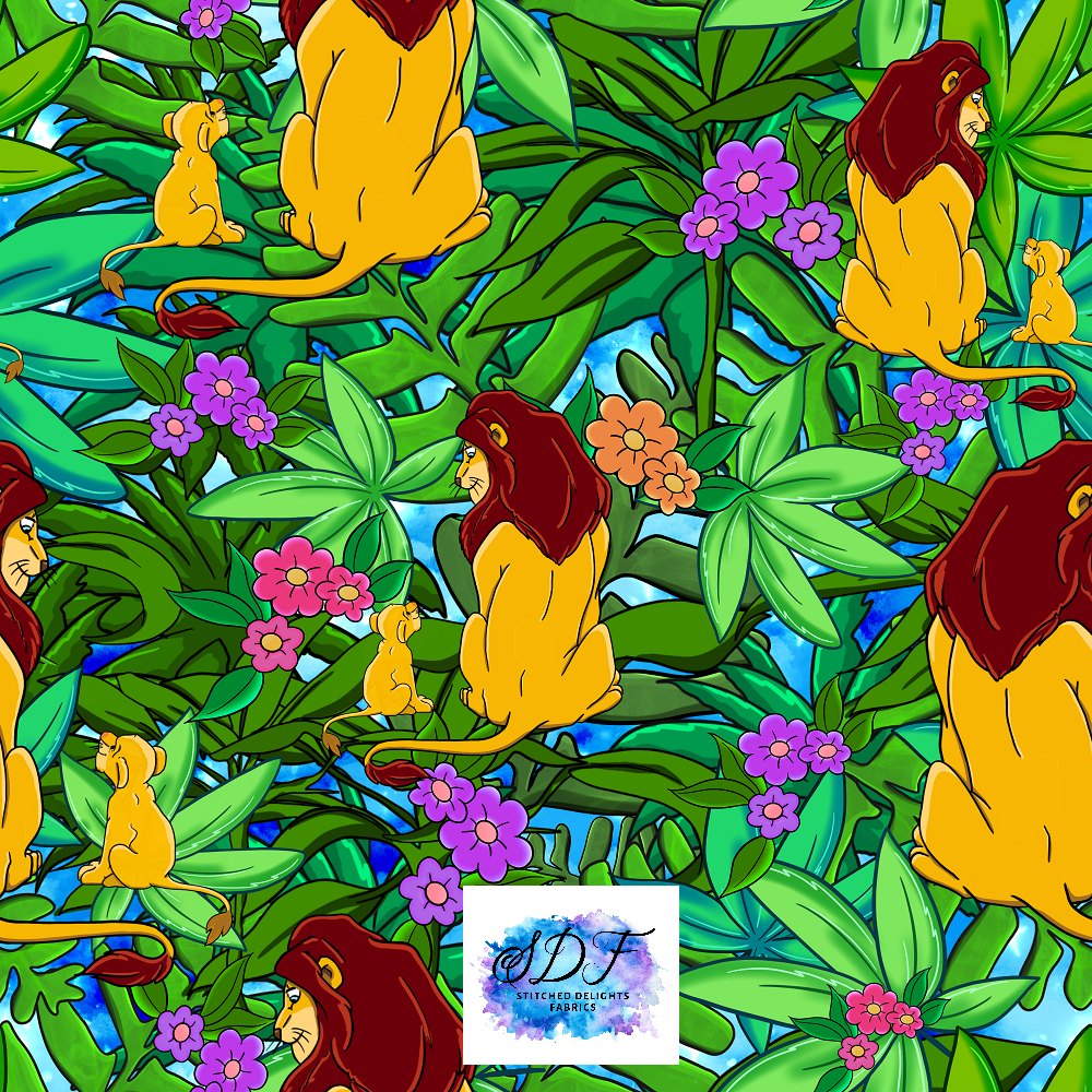 Enchanted Gardens Lions
