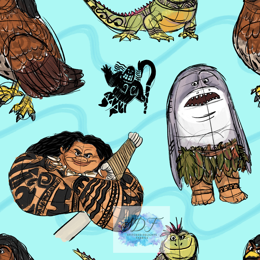 Maui Sketched