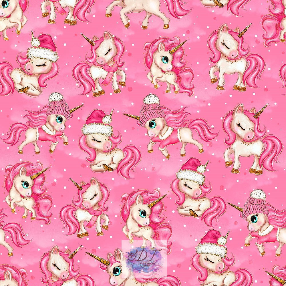 Pink Unicorn Christmas