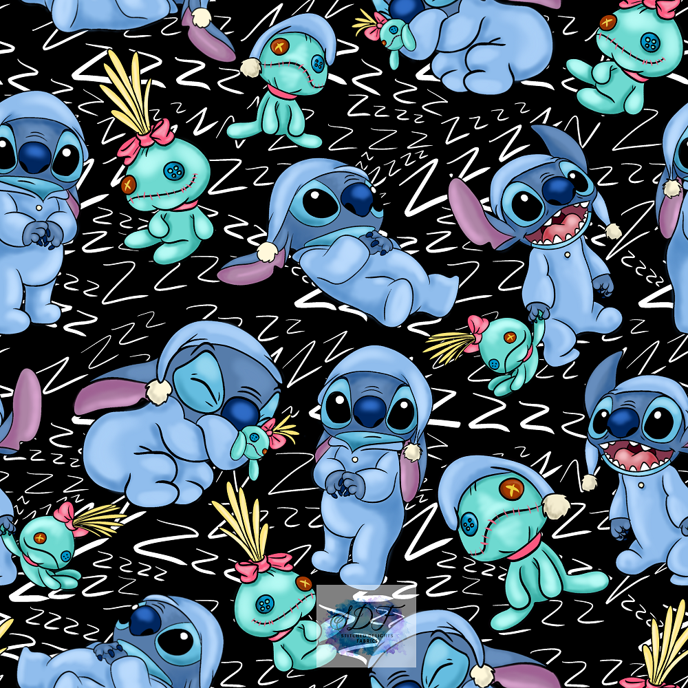 Sleepytime Stitch Black