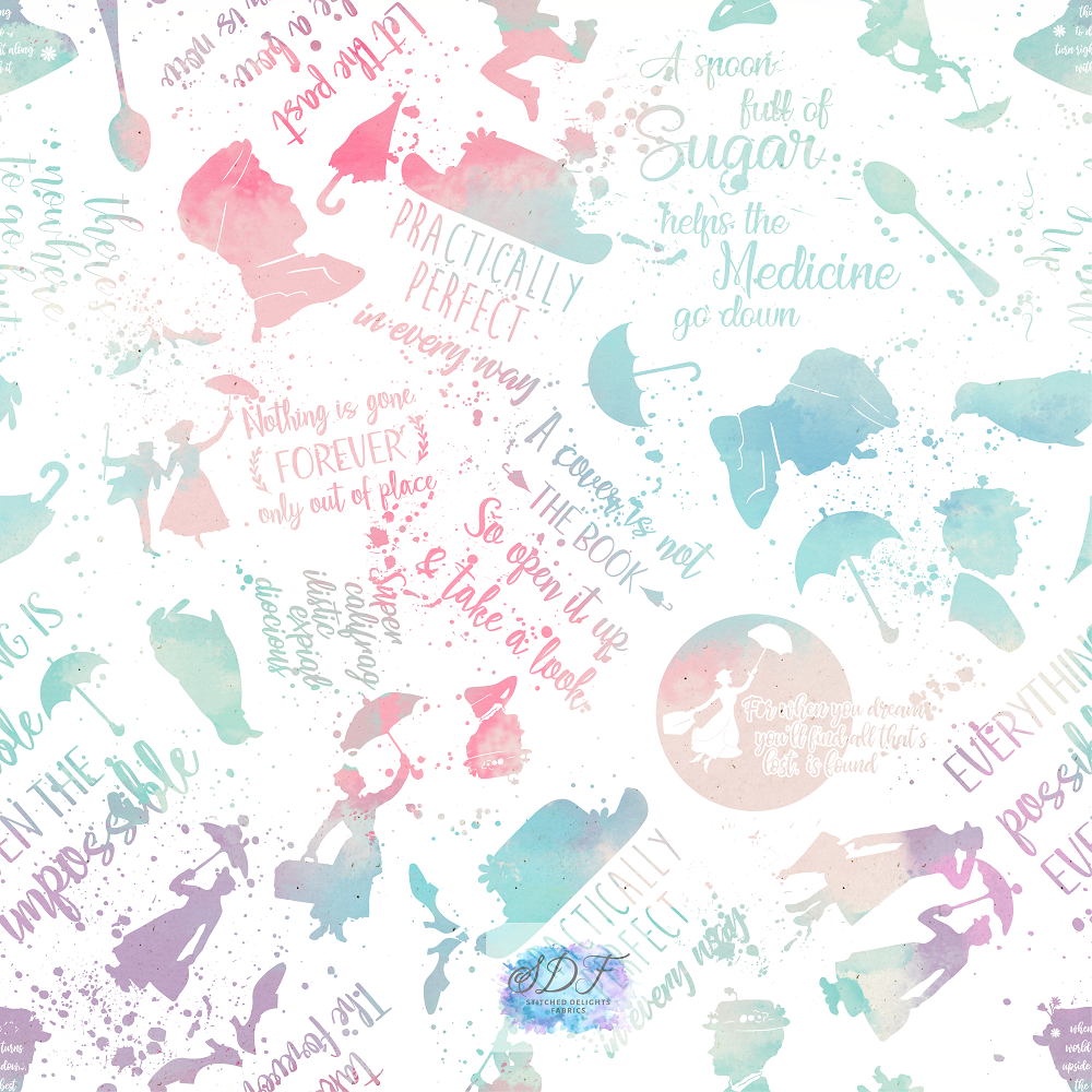 Spoonful of Sugar Pastel White