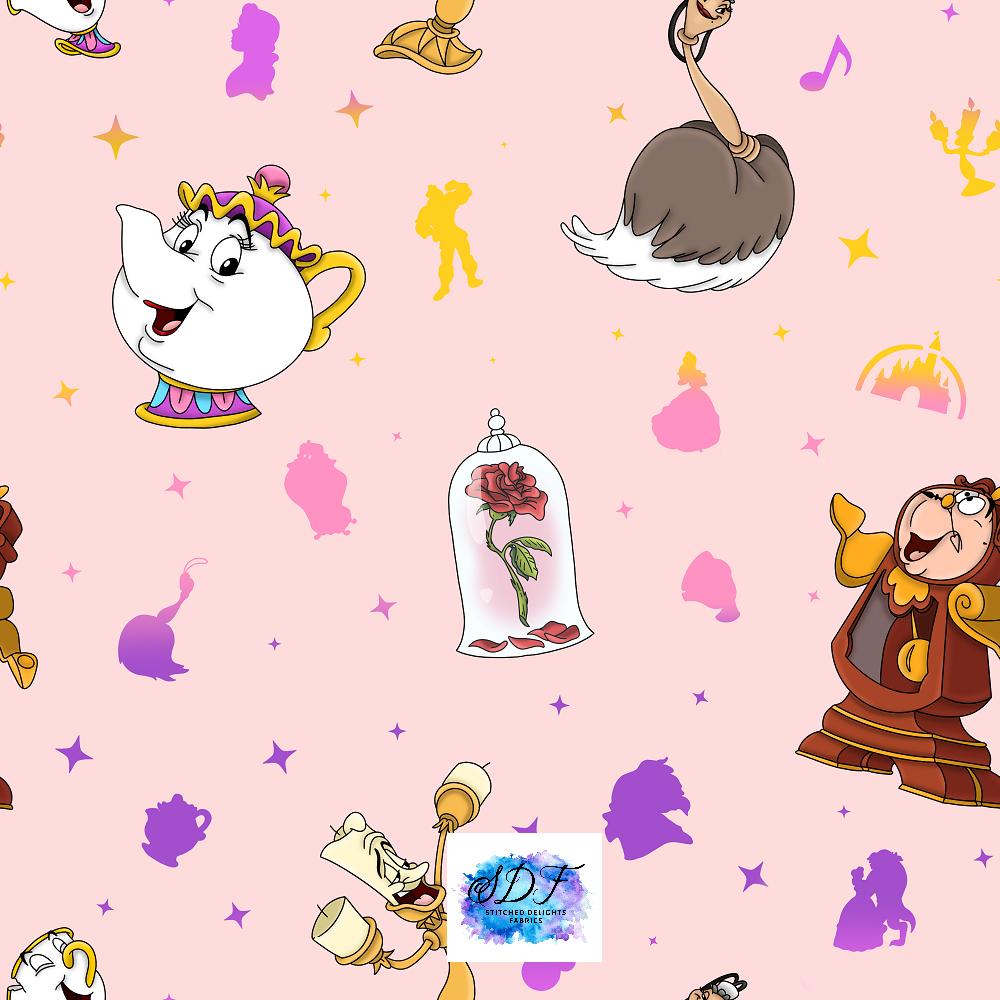 Tale As Old As Time Pink