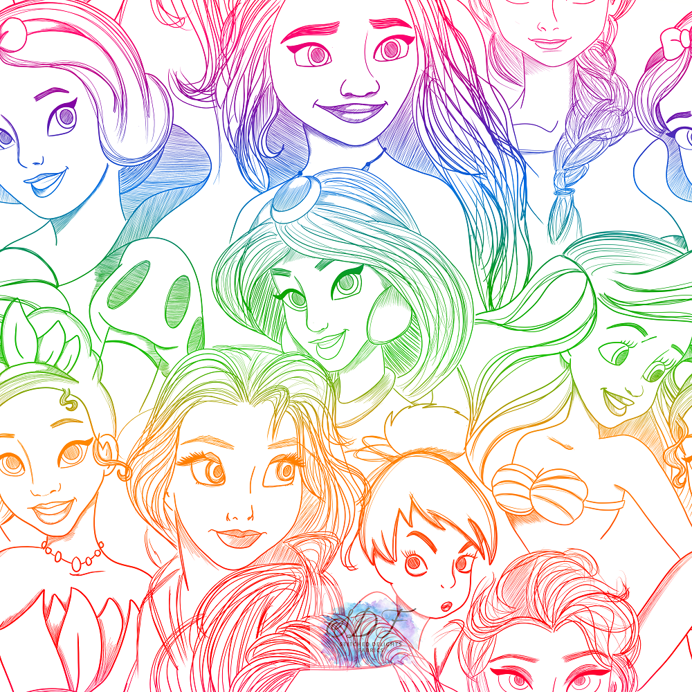 Rainbow Princesses