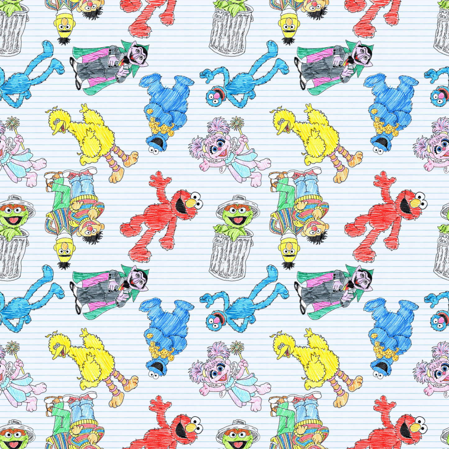 Monsters Doodles