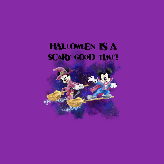 Halloween Mouse Purple Panel