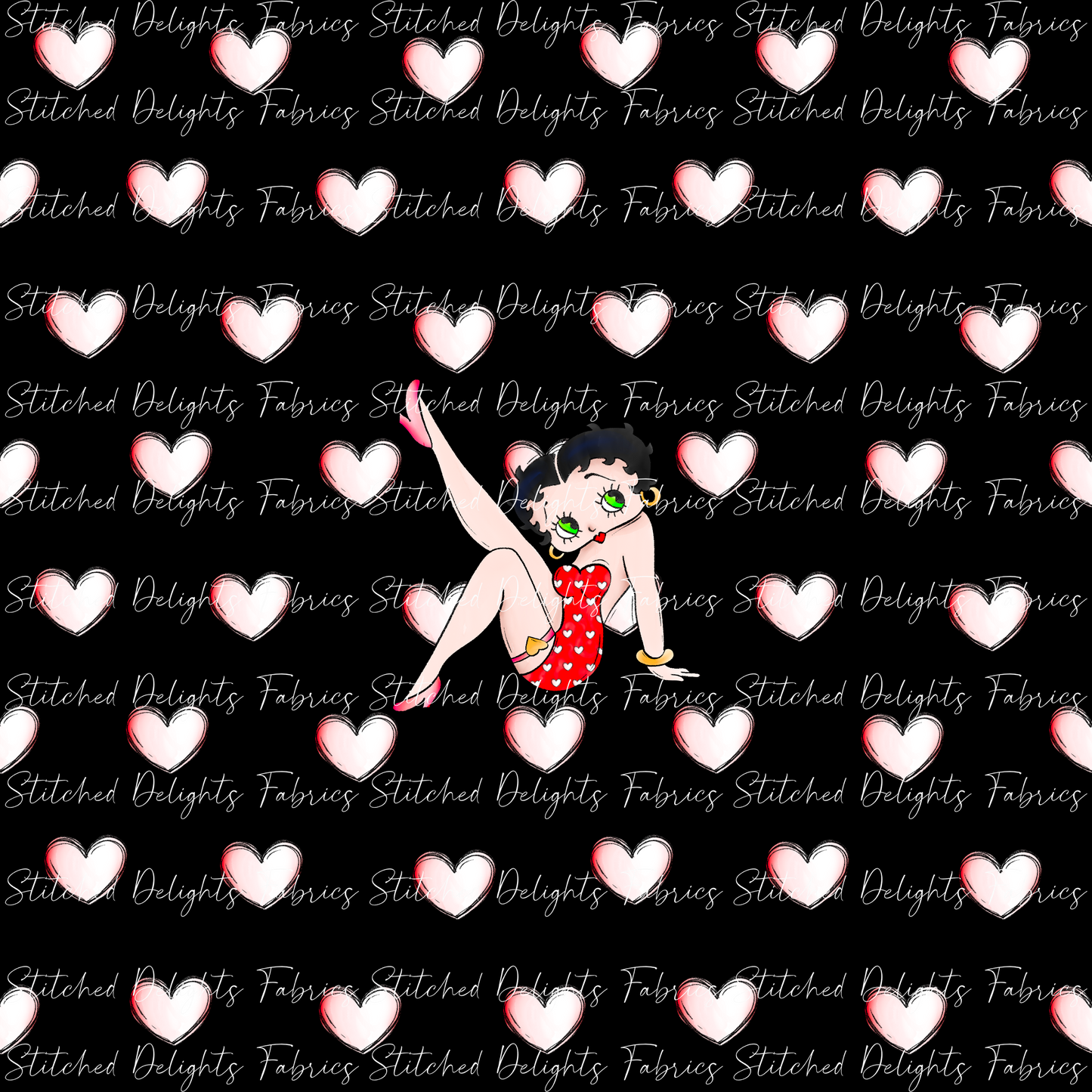 Betty Boop Design 2 Panel 1