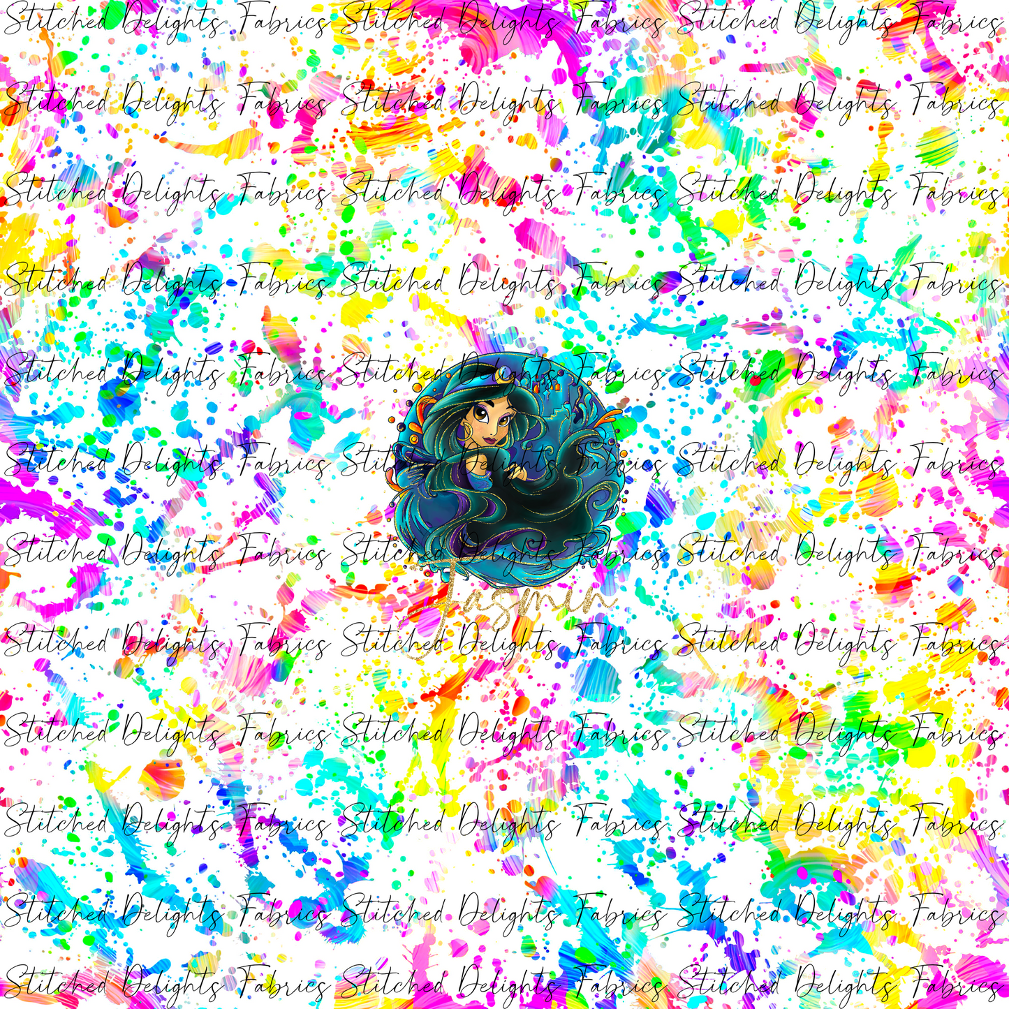 Princess Splatter Design 10 Panel 7