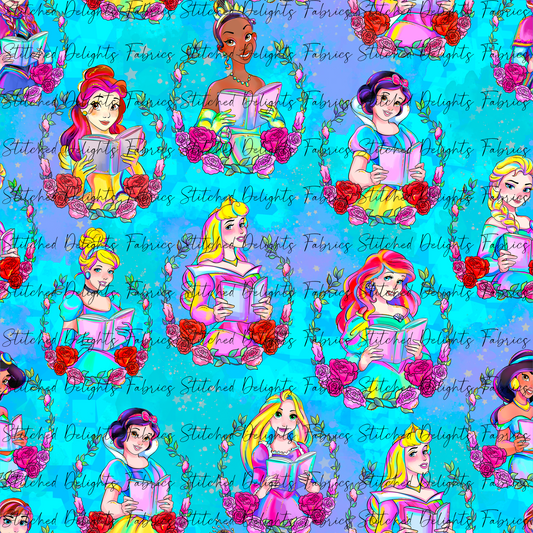 Princess Reading Design 1