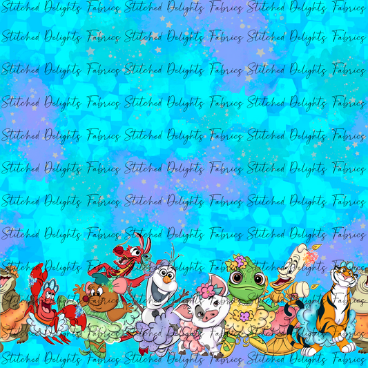 Dancing Border Print 1