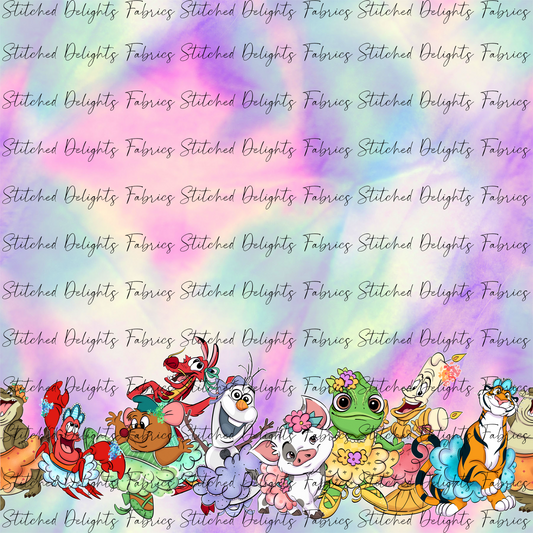 Dancing Border Print 2