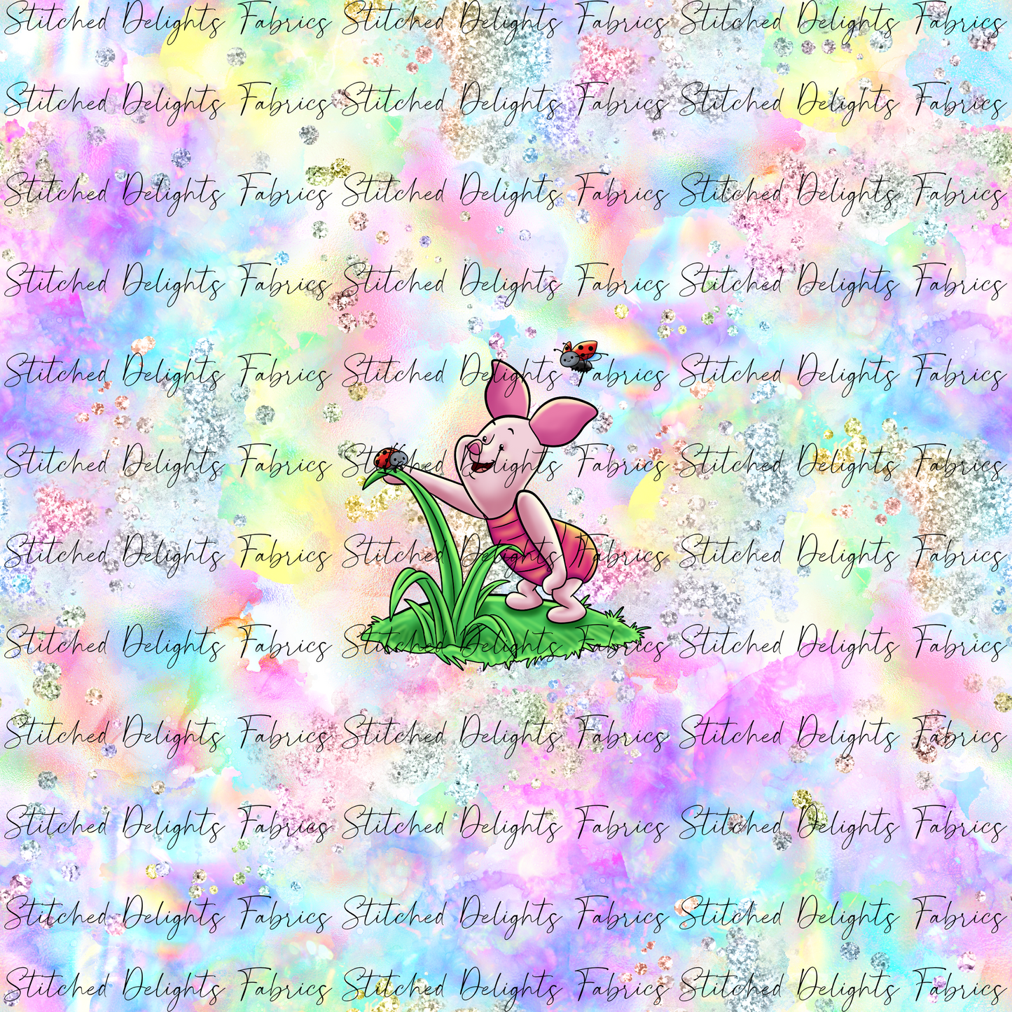 Springtime Pooh Panel 1
