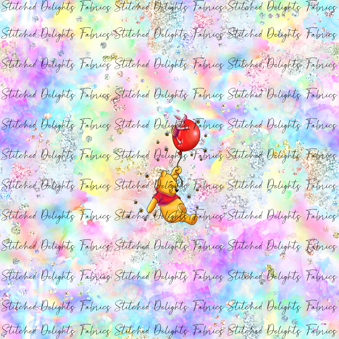 Springtime Pooh Panel 4