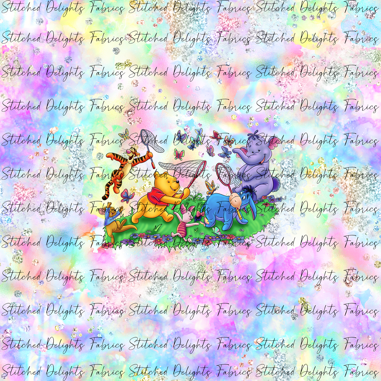 Springtime Pooh Panel 5