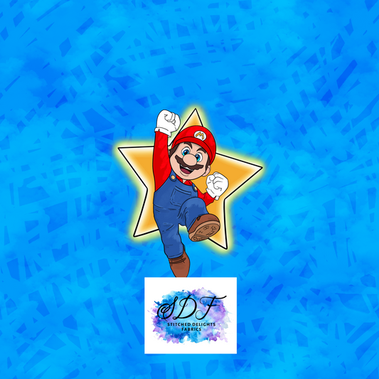 Short Plumber Blue Panel