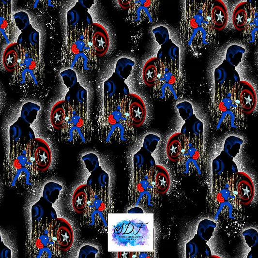 Avengers Silhouettes Capt America