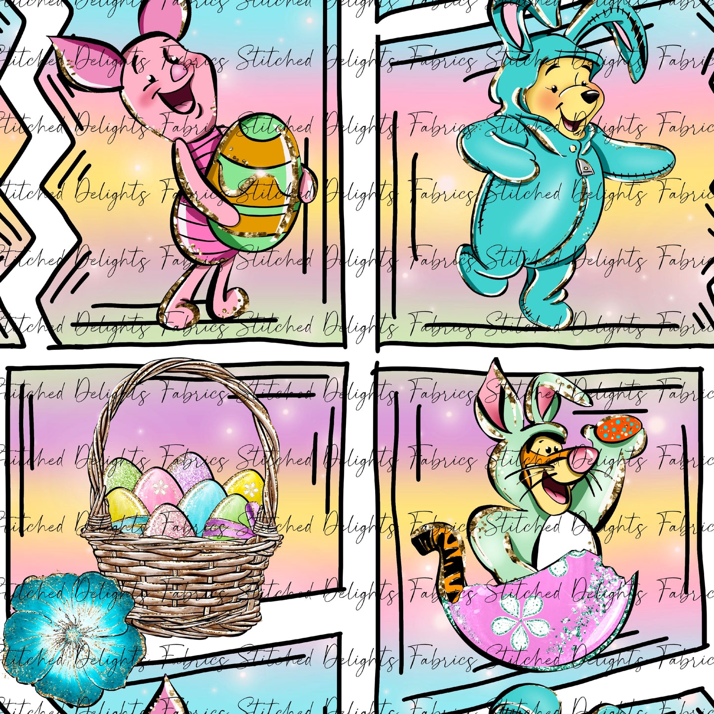 Pooh Easter Comic