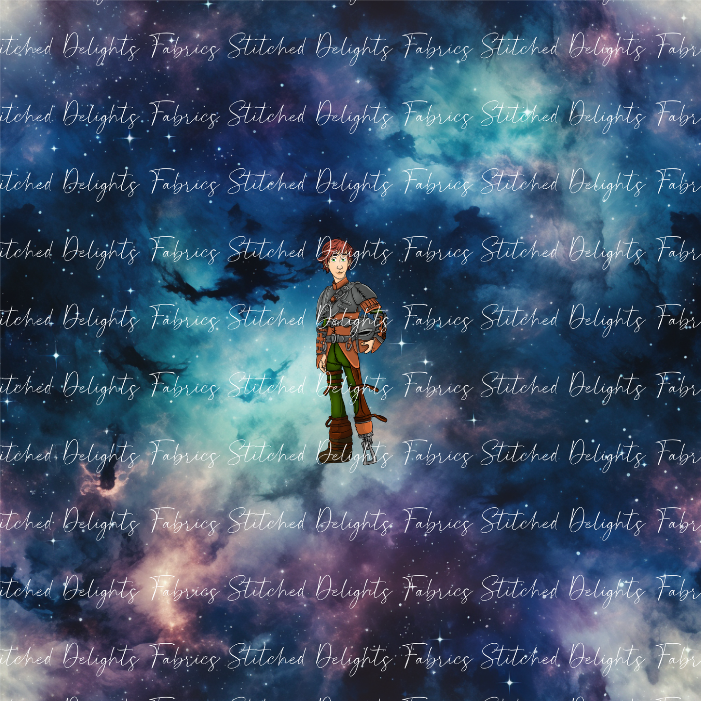 HTTYD Galaxy Clouds Hiccup Panel
