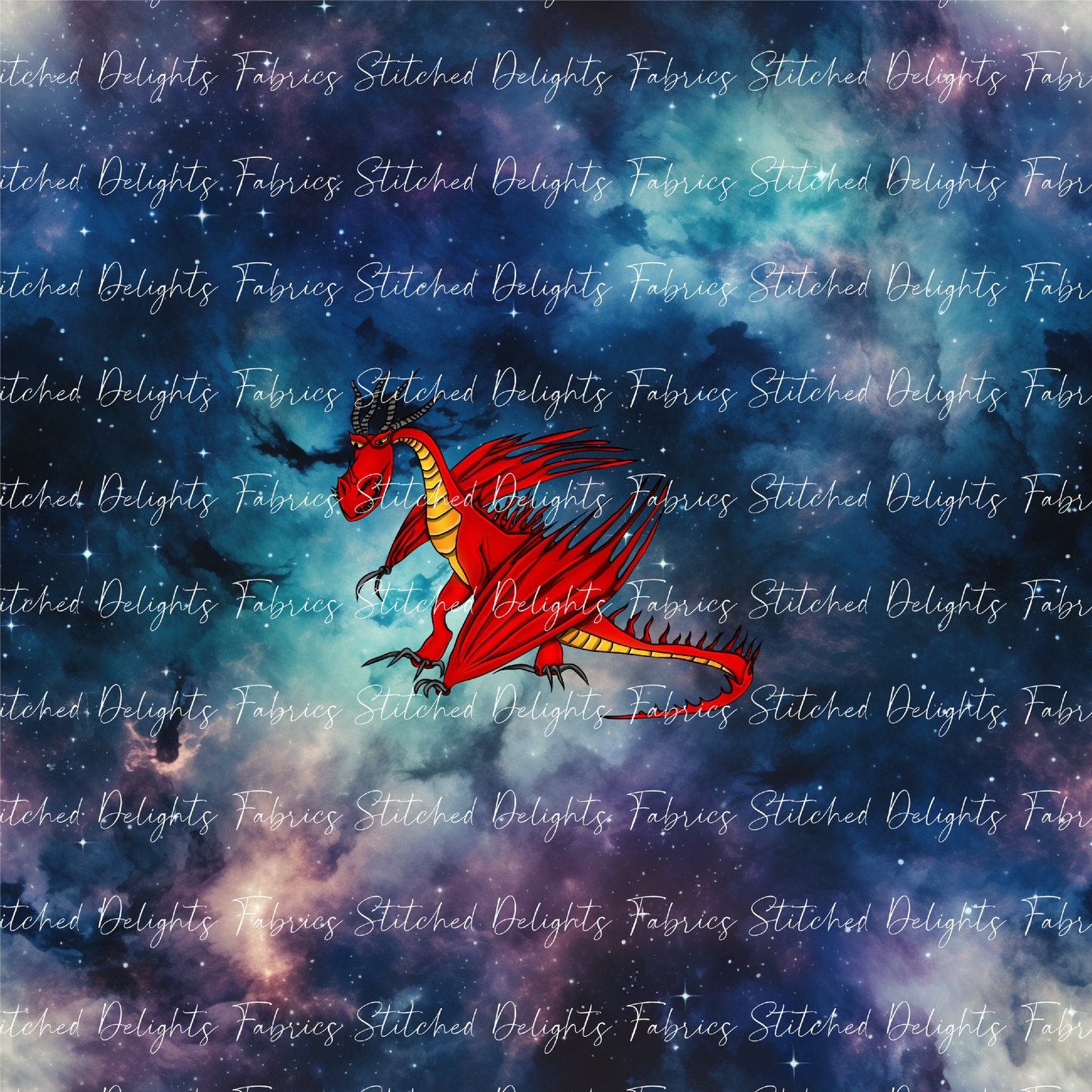 HTTYD Galaxy Clouds Hookfang Panel