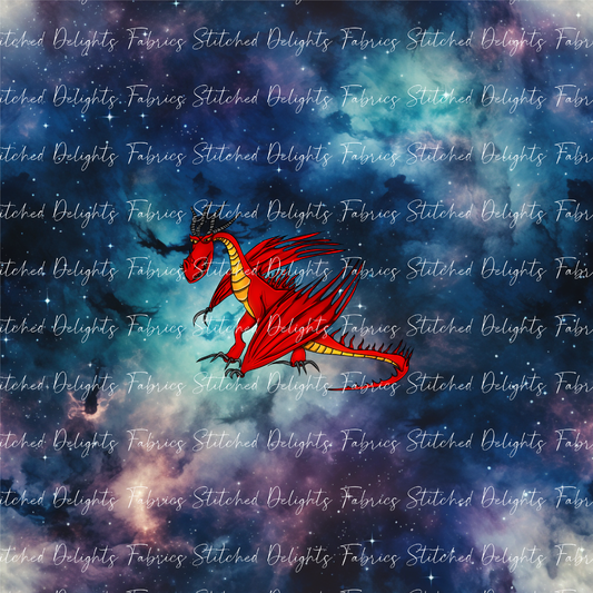 HTTYD Galaxy Clouds Hookfang Panel