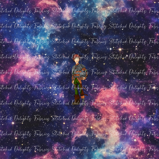 HTTYD Celestial Galaxy Hiccup Panel