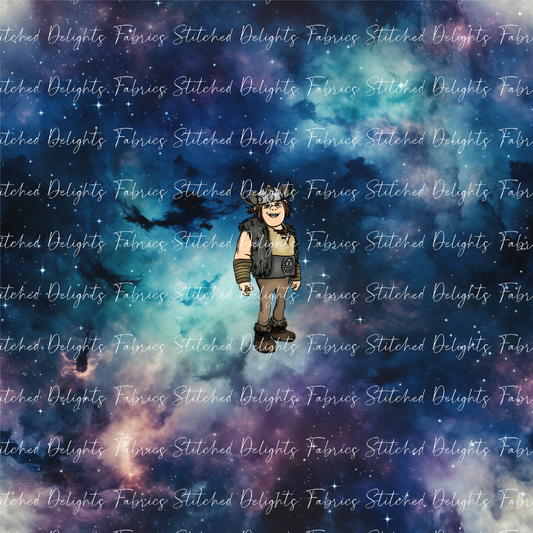 HTTYD Galaxy Clouds Snotlout Panel