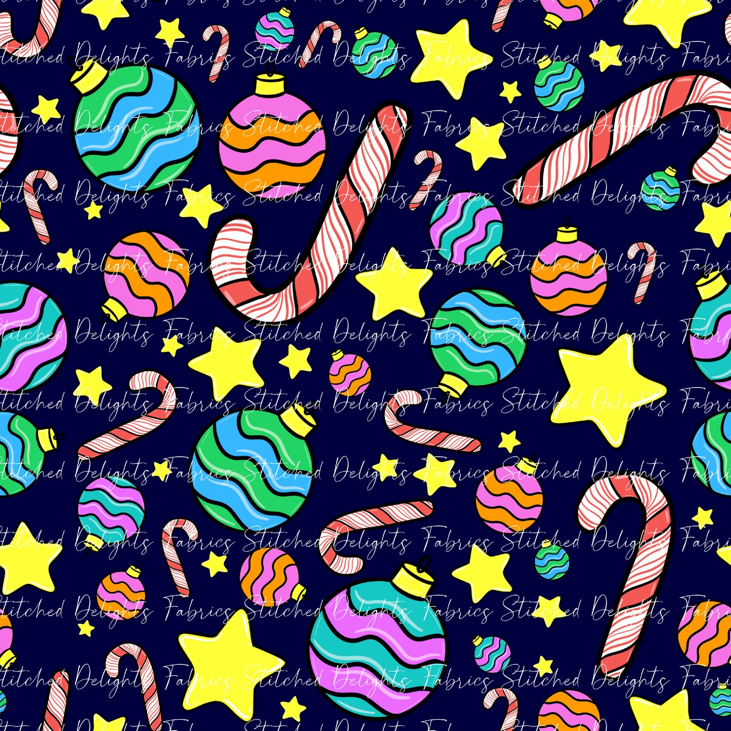 Blinky Christmas Navy Decorations