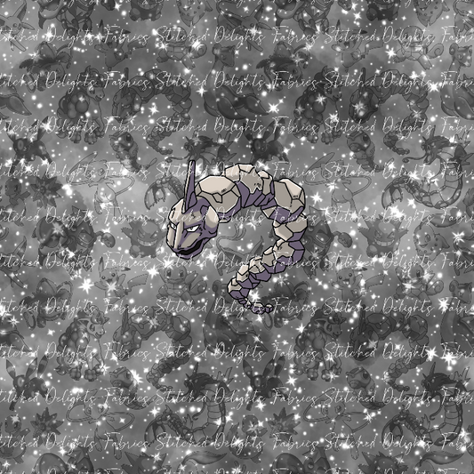 Playing Poke B&W Galaxy Onix Panel