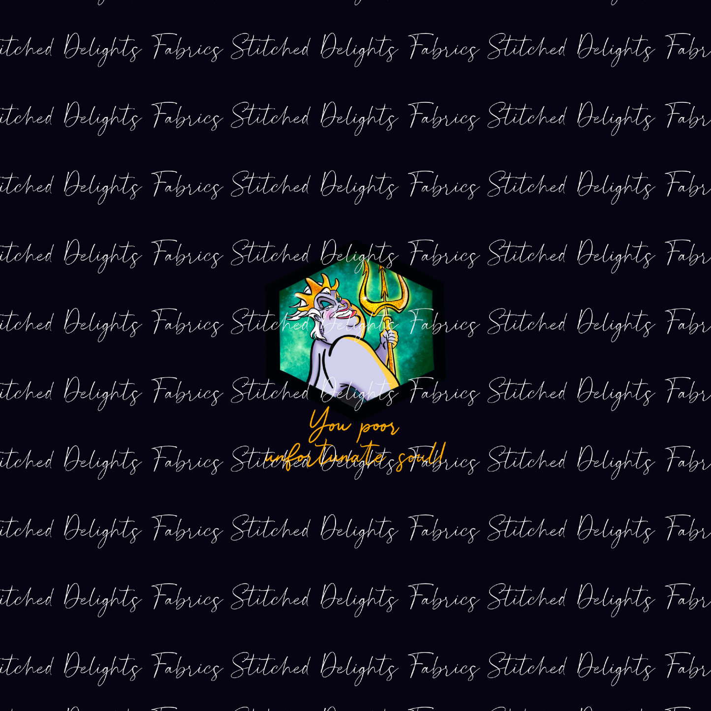 Hexy Sea Witch Poor Unfortunate Soul Panel