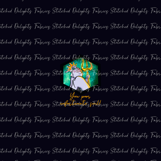 Hexy Sea Witch Poor Unfortunate Soul Panel