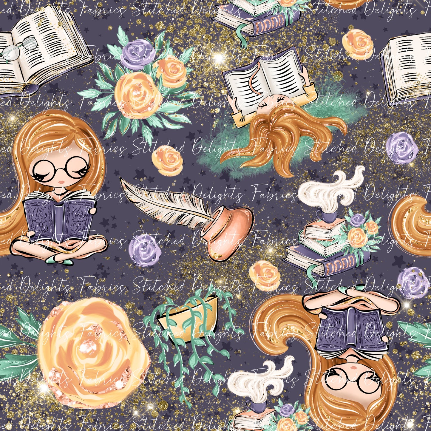 Book Worm Blonde