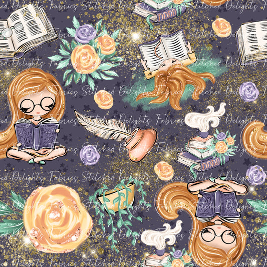 Book Worm Blonde