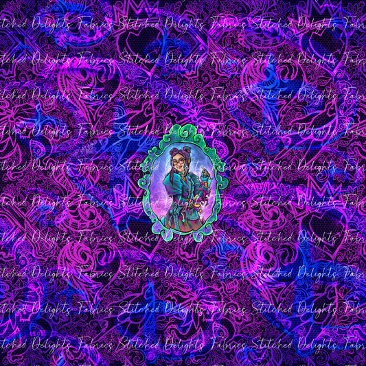 Descendants Neon Dizzy Portrait Panel