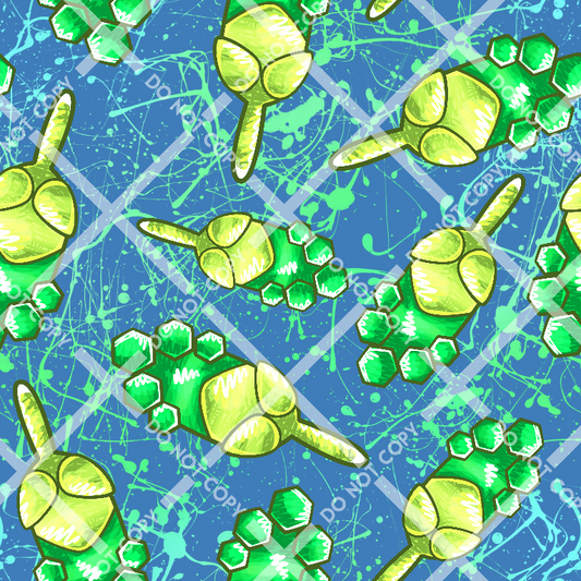 Poke Dogs Grass Elements