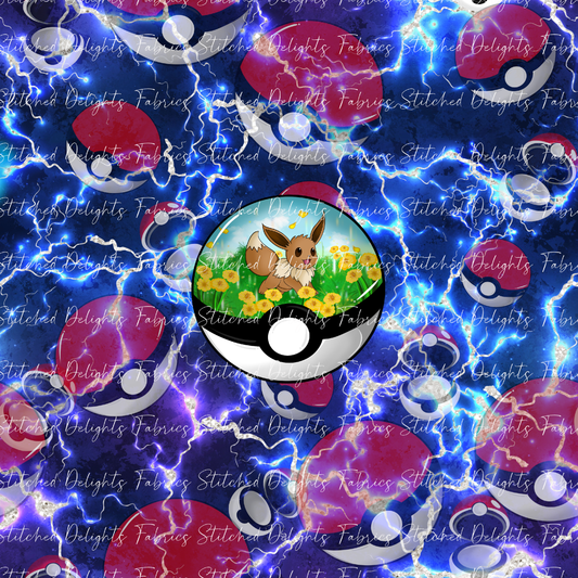 Poke Ball Habitats Eevee Lightning Panel