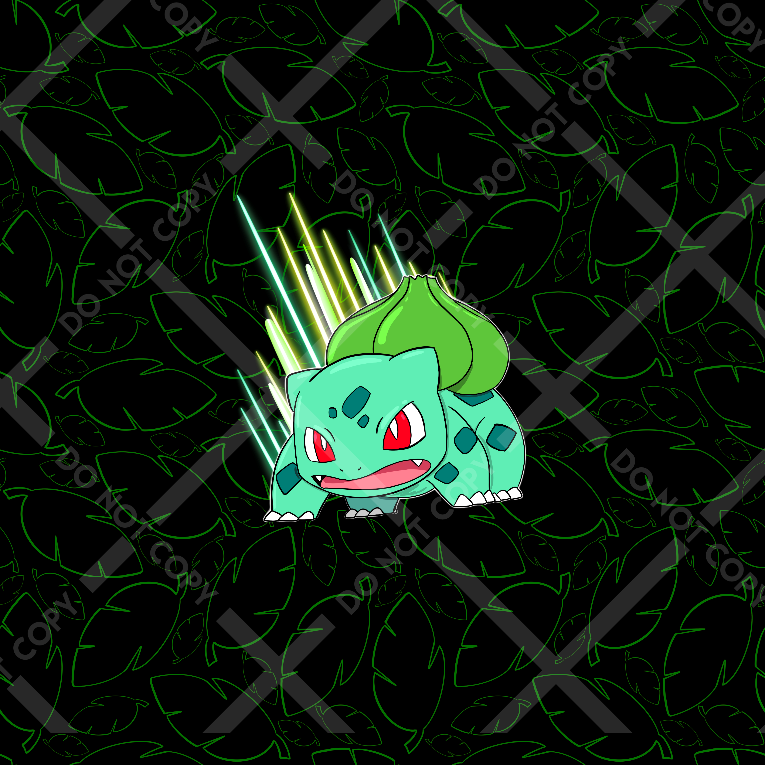 Black Bulbasaur Panel