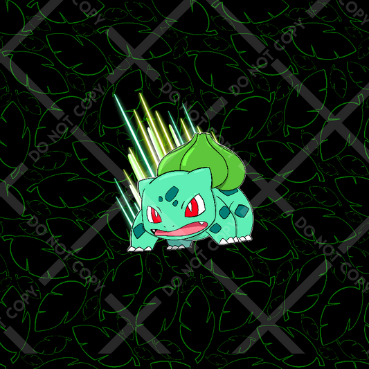 Black Bulbasaur Panel