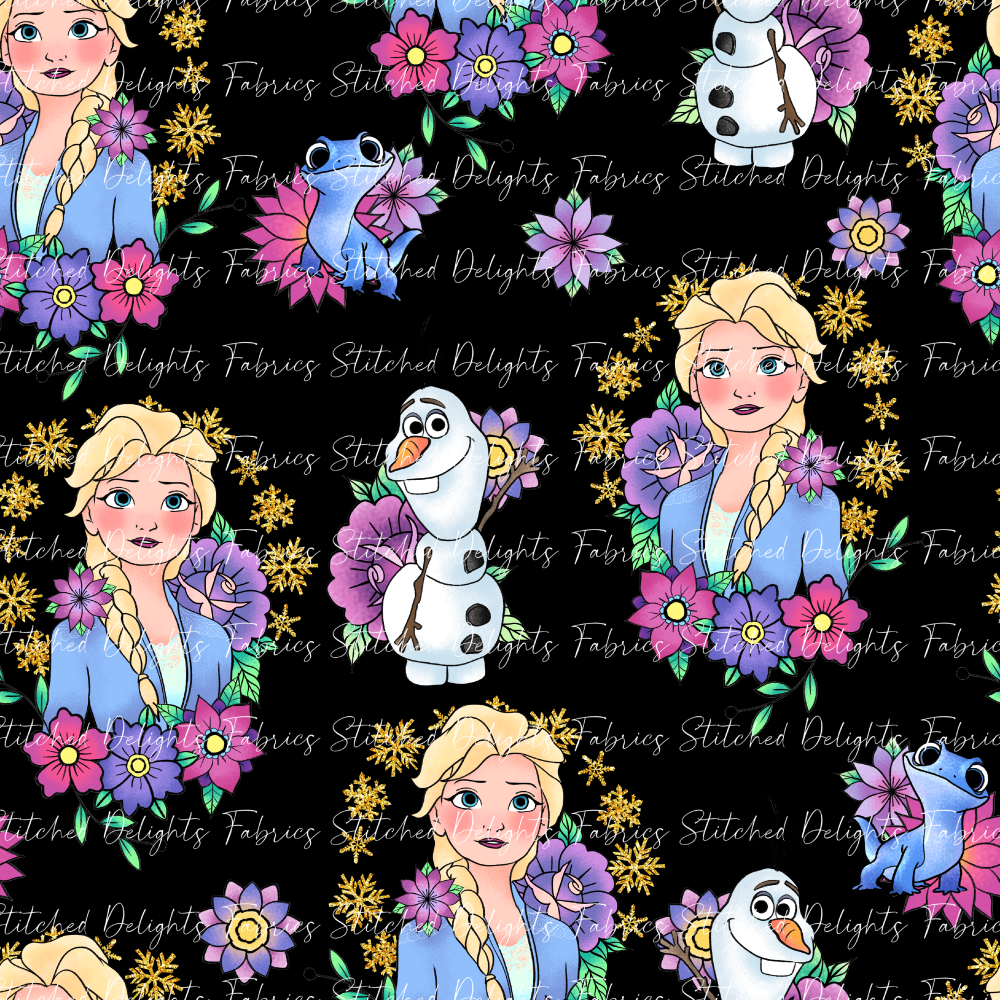 Princess Tattoos Elsa Clear Vinyl