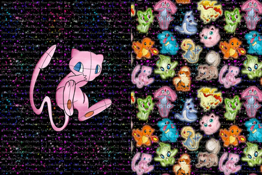Bright & Shiny Mew Blanket Panels
