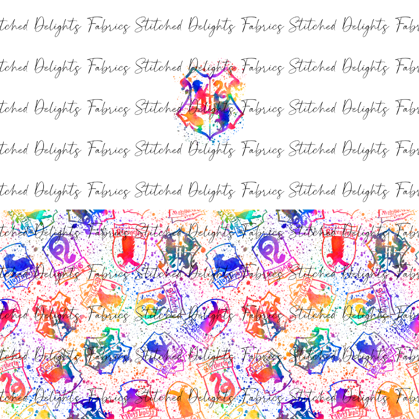 School Houses School Crest White Undie Panels