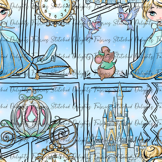 Cinderella Comic Ombre