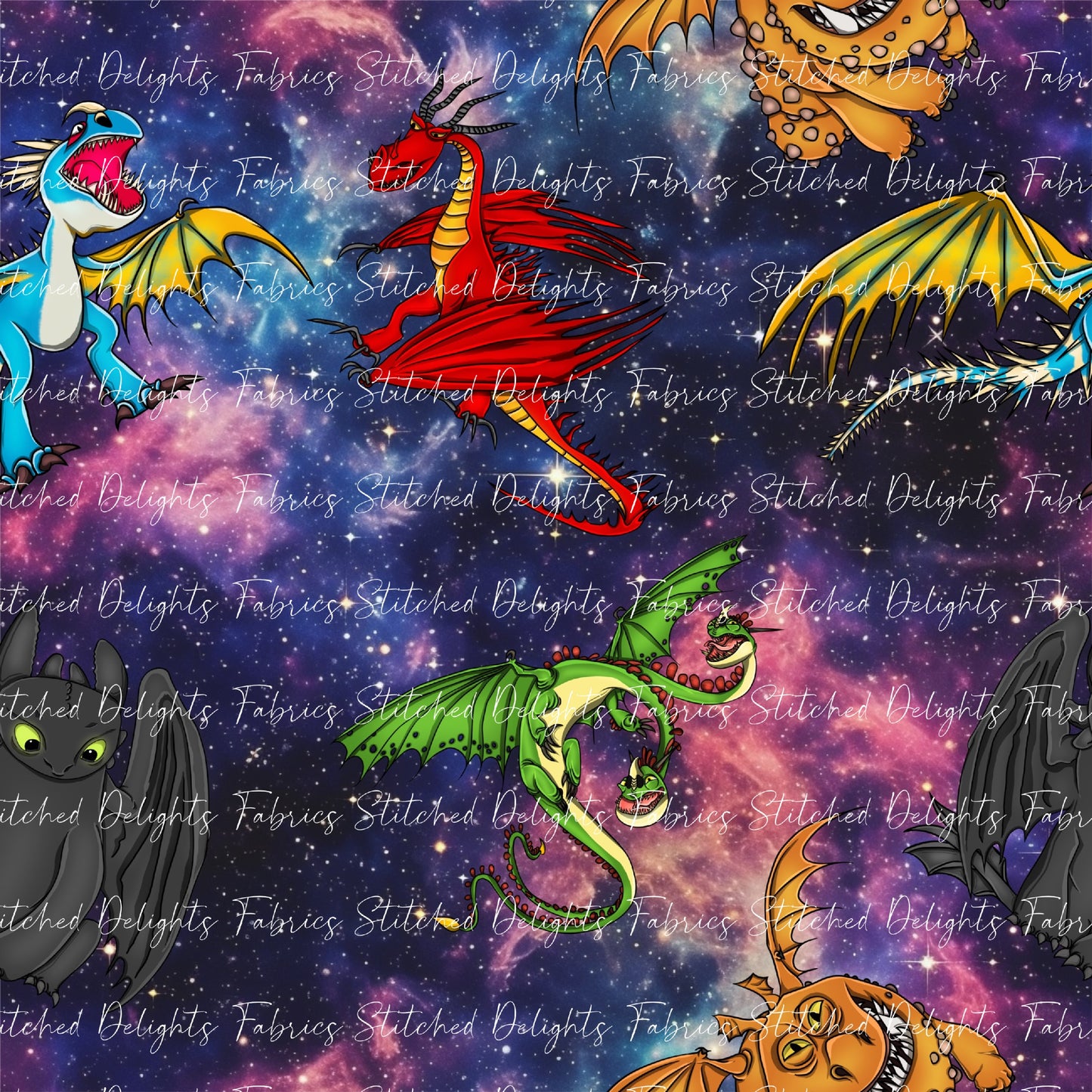 HTTYD Dragons Celestial Galaxy