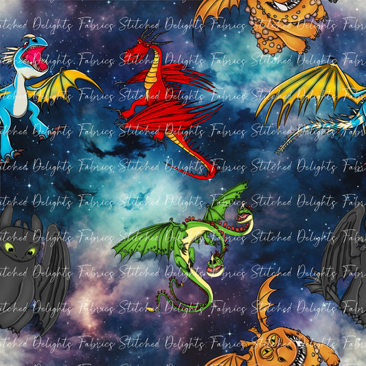 HTTYD Dragons Galaxy Clouds