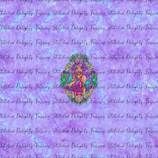 Barbie's Magical Touch Brooklyn Barbie Purple Haze Panel