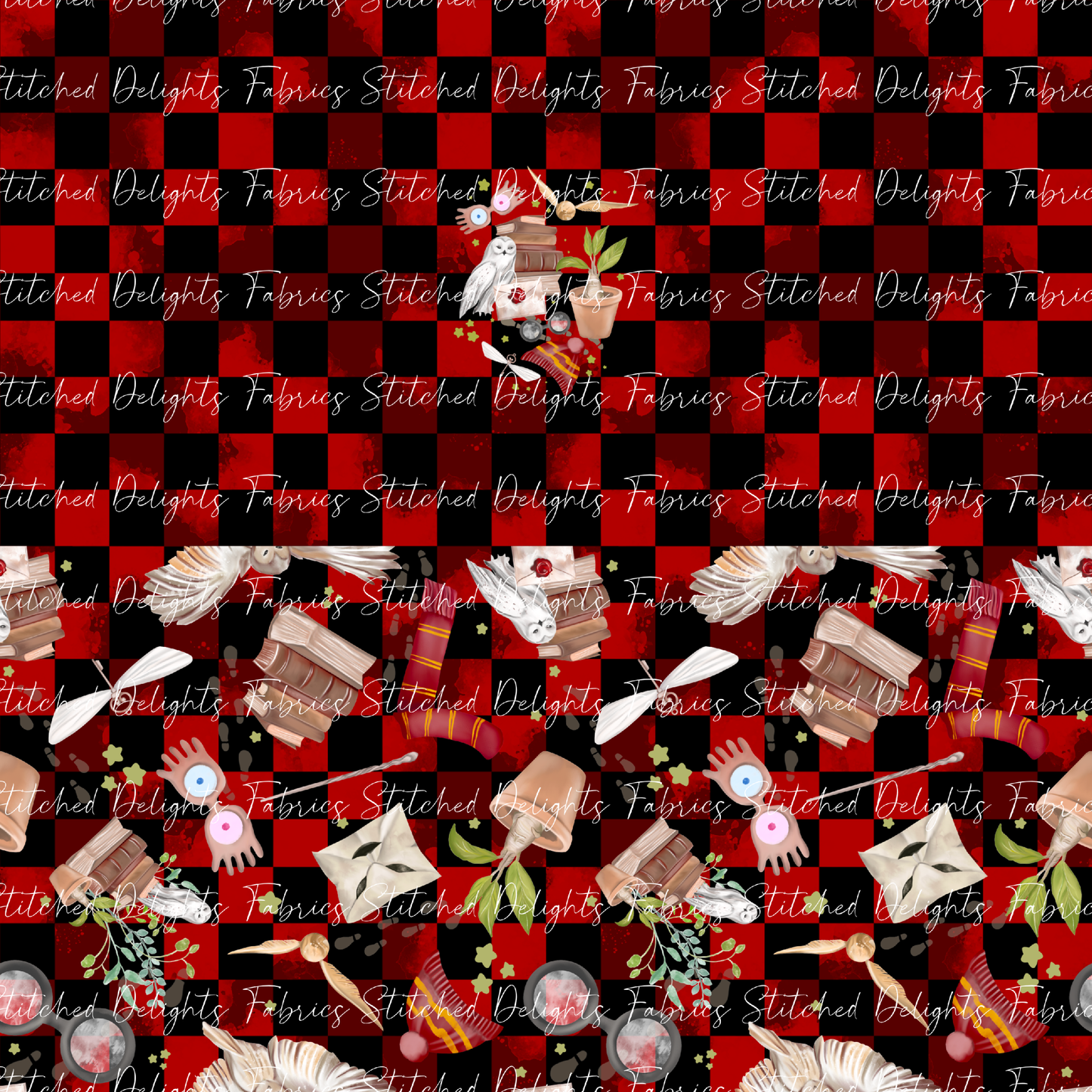 Wizard Red Undie Panels