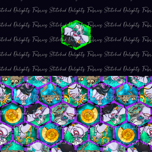Hexy Sea Witch Purple Pose Undie Panels