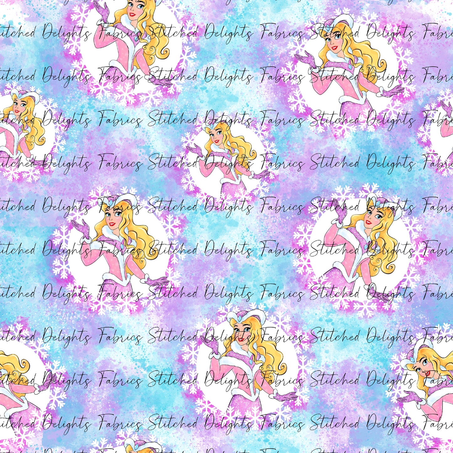 Christmas Princesses Aurora Purple