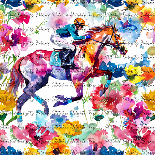 Floral Animals Horse 5